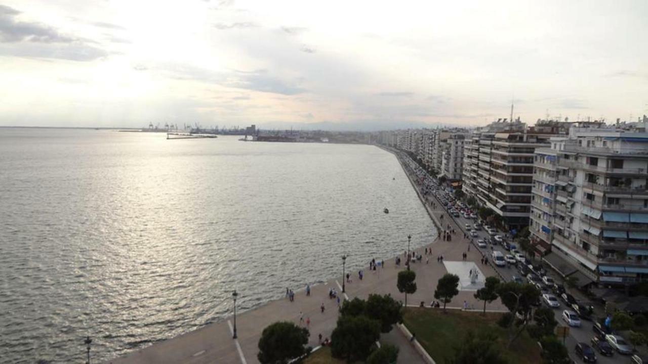 Infinity Sea View Apartment Салоники Экстерьер фото